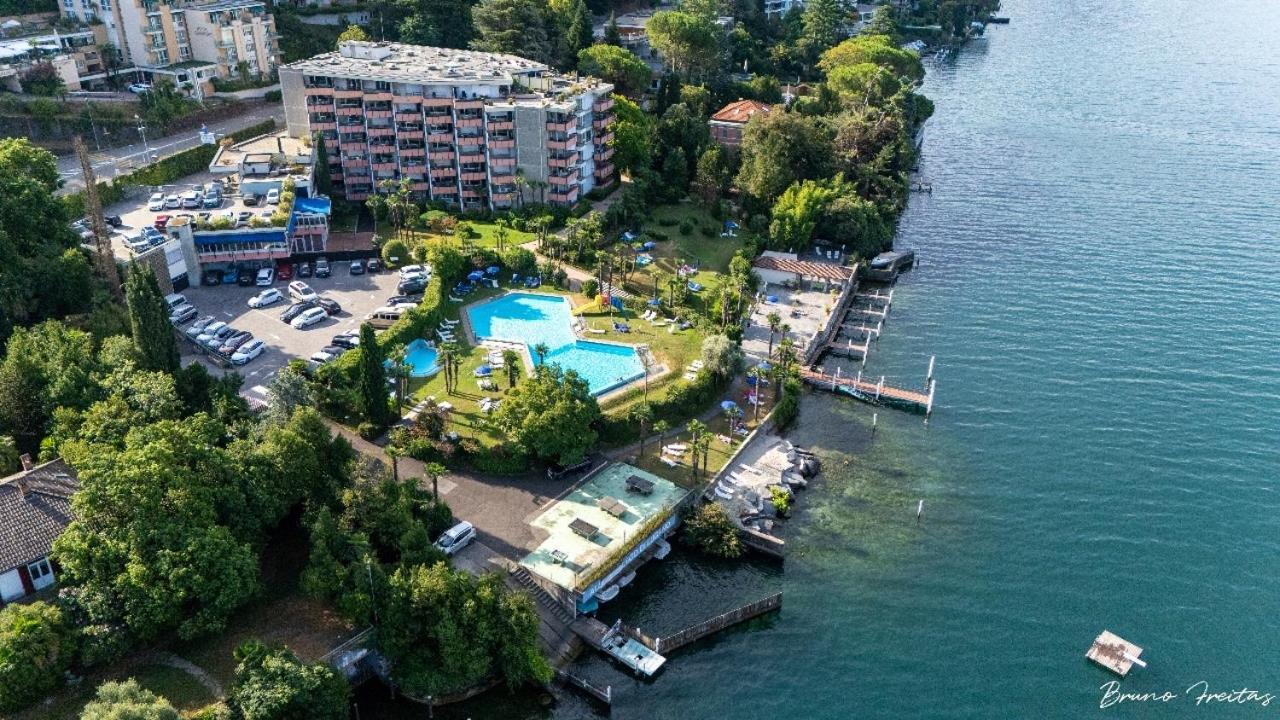Lake Apartment 4 Bissone Exterior foto